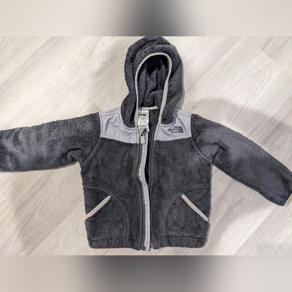 The North Face Gray fleece 18-24 months